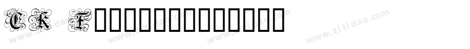 CK Flourish字体转换